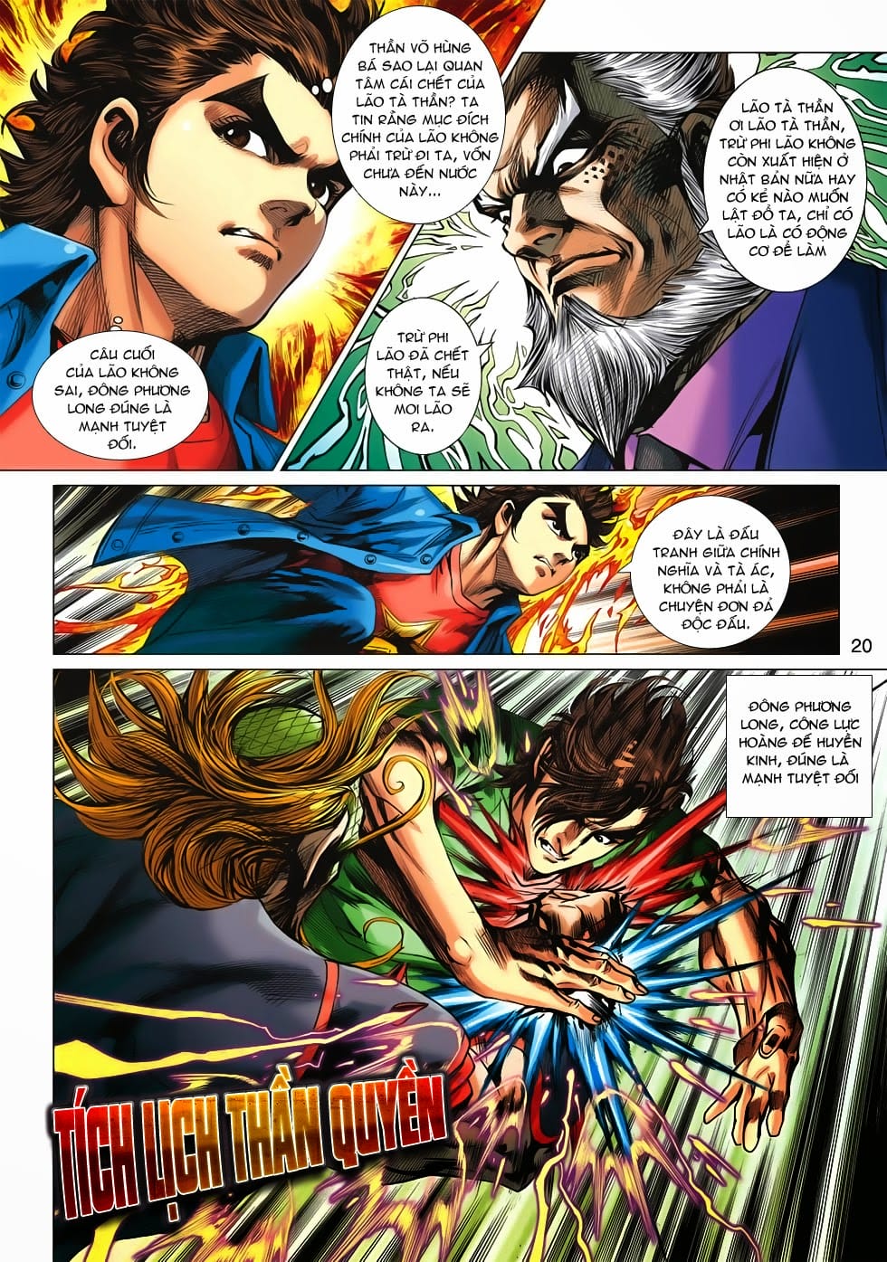 Truyện Tranh Tân Tác Long Hổ Môn trang 4
