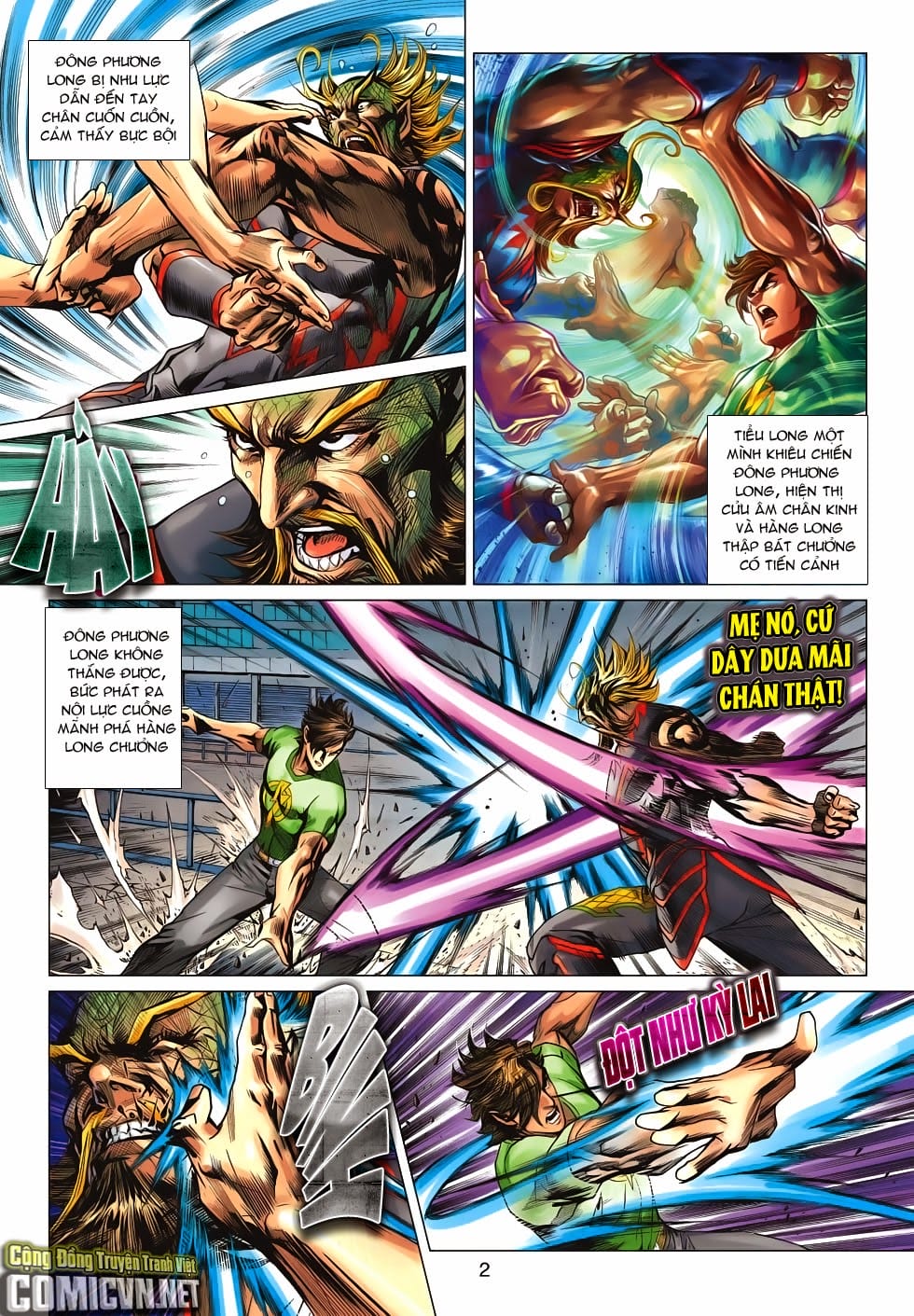 Truyện Tranh Tân Tác Long Hổ Môn trang 4