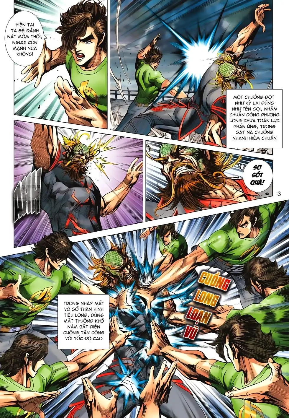 Truyện Tranh Tân Tác Long Hổ Môn trang 4