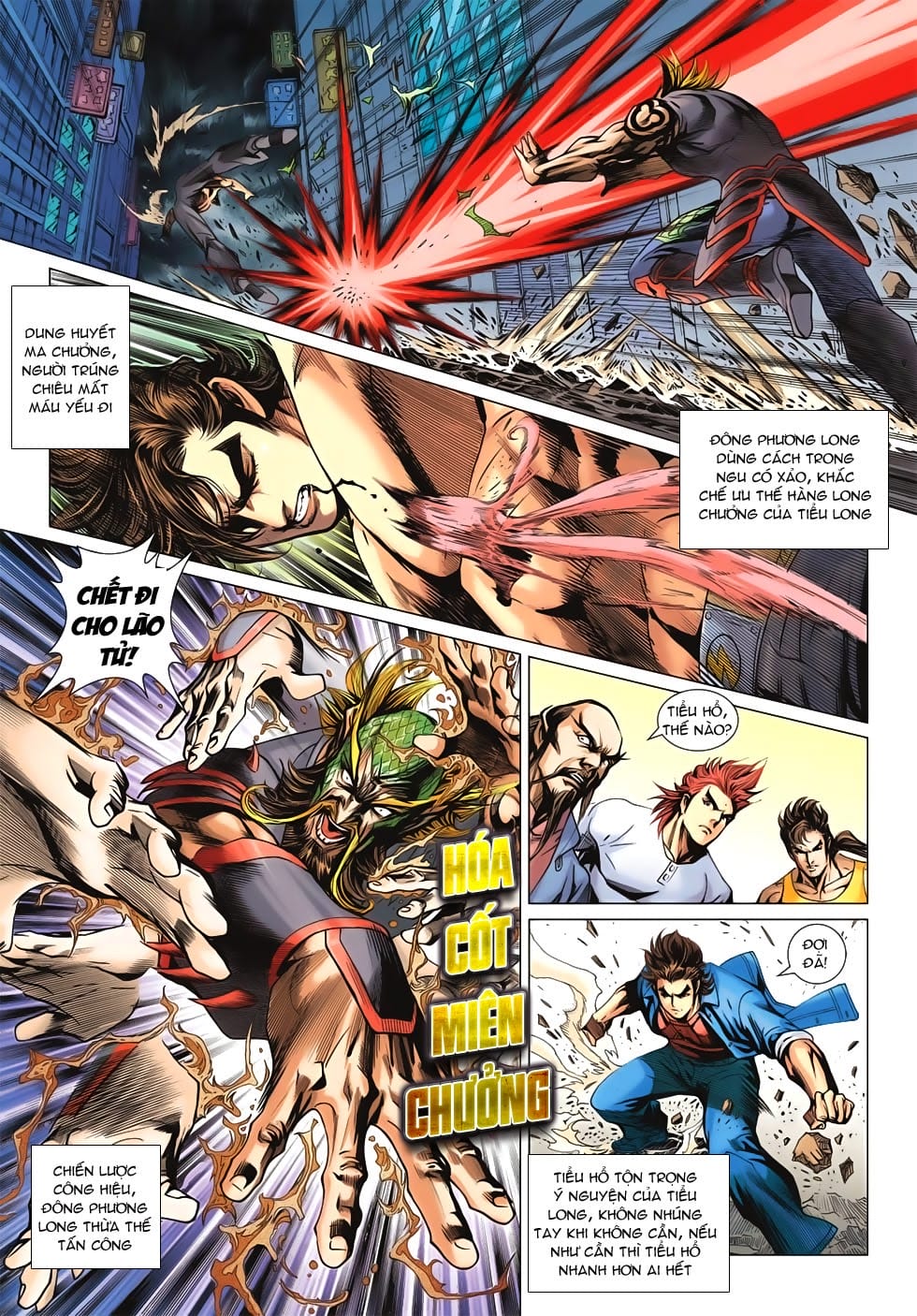 Truyện Tranh Tân Tác Long Hổ Môn trang 4