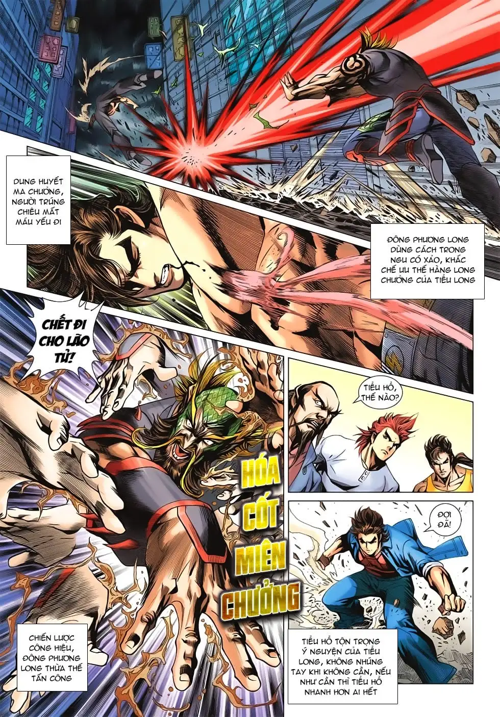Truyện Tranh Tân Tác Long Hổ Môn trang 4