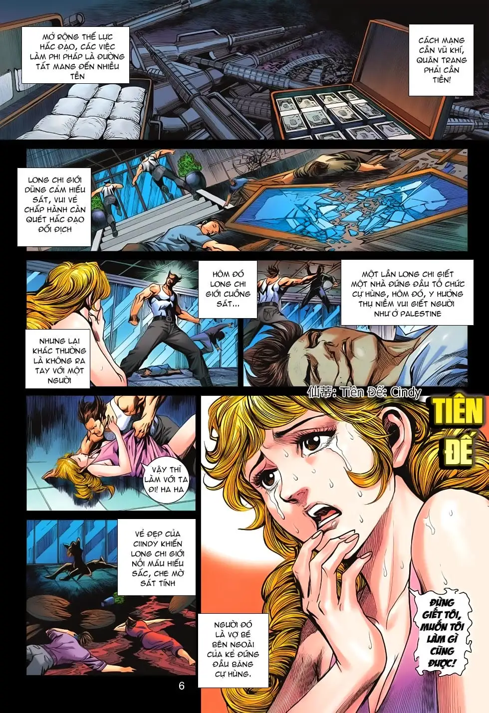 Truyện Tranh Tân Tác Long Hổ Môn trang 4