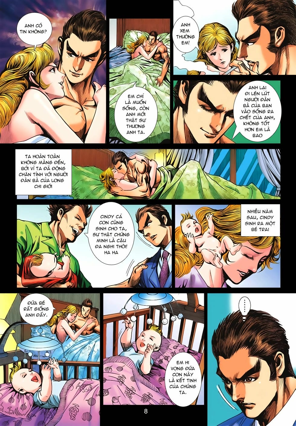 Truyện Tranh Tân Tác Long Hổ Môn trang 4