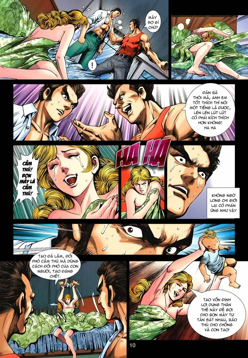 Truyện Tranh Tân Tác Long Hổ Môn trang 4