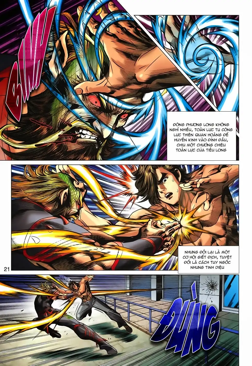 Truyện Tranh Tân Tác Long Hổ Môn trang 4