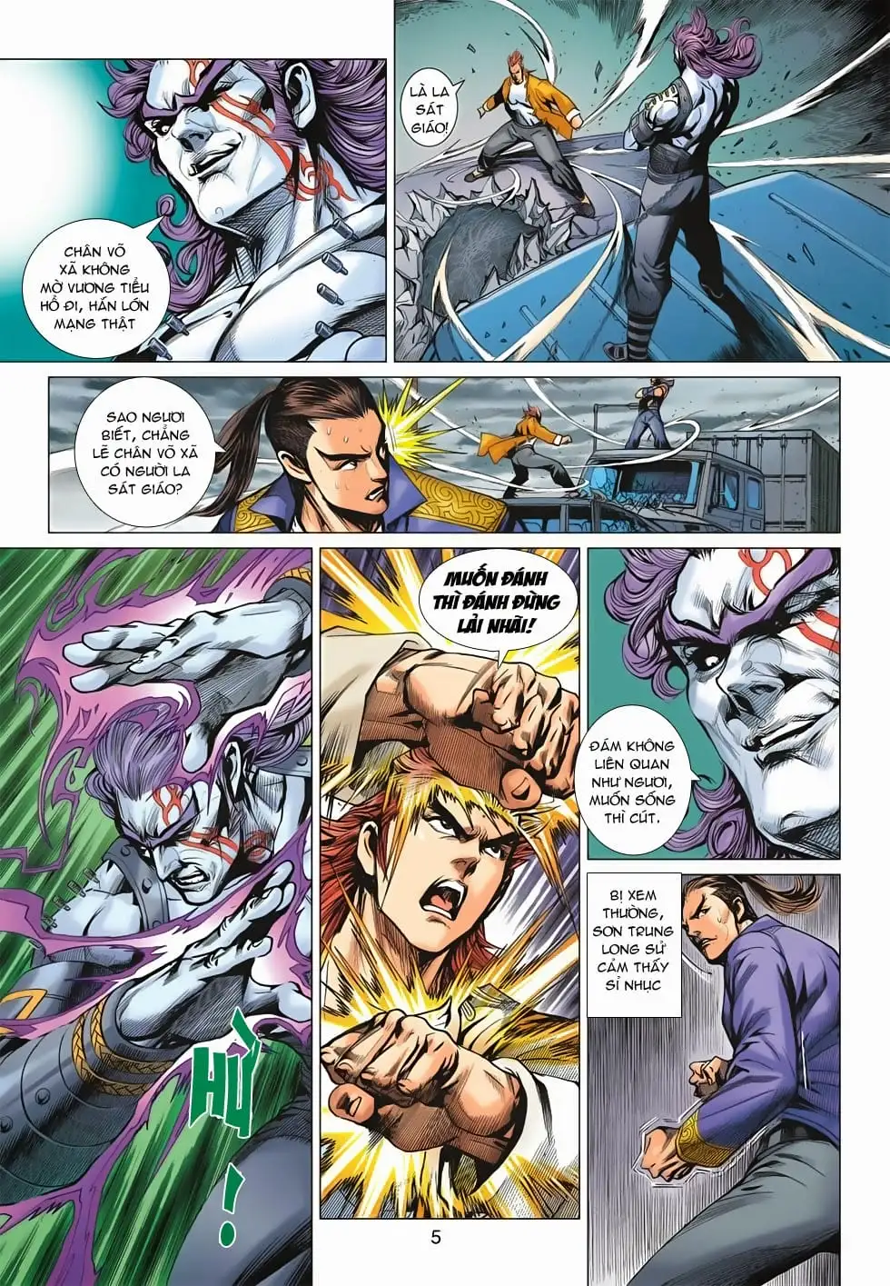 Truyện Tranh Tân Tác Long Hổ Môn trang 4