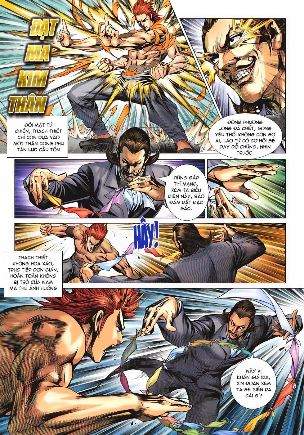 Truyện Tranh Tân Tác Long Hổ Môn trang 4