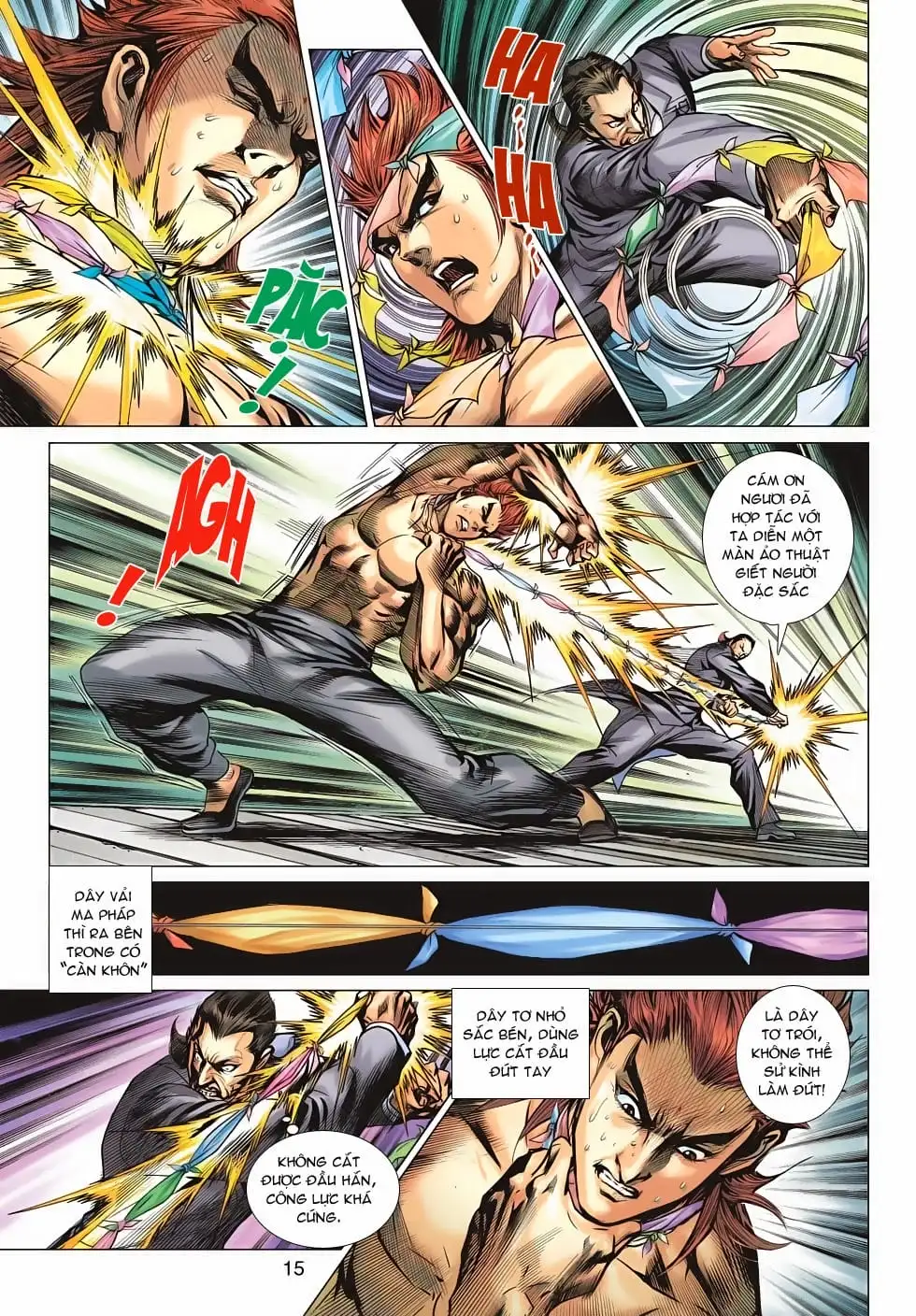 Truyện Tranh Tân Tác Long Hổ Môn trang 4