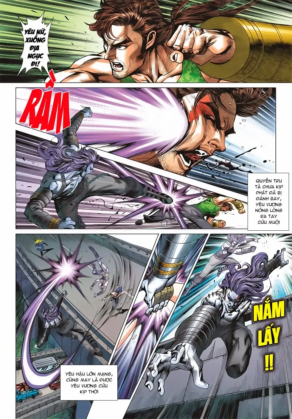 Truyện Tranh Tân Tác Long Hổ Môn trang 4