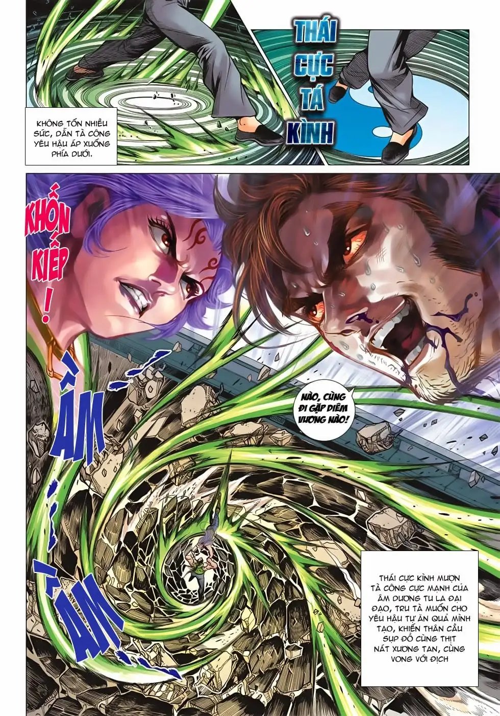 Truyện Tranh Tân Tác Long Hổ Môn trang 4