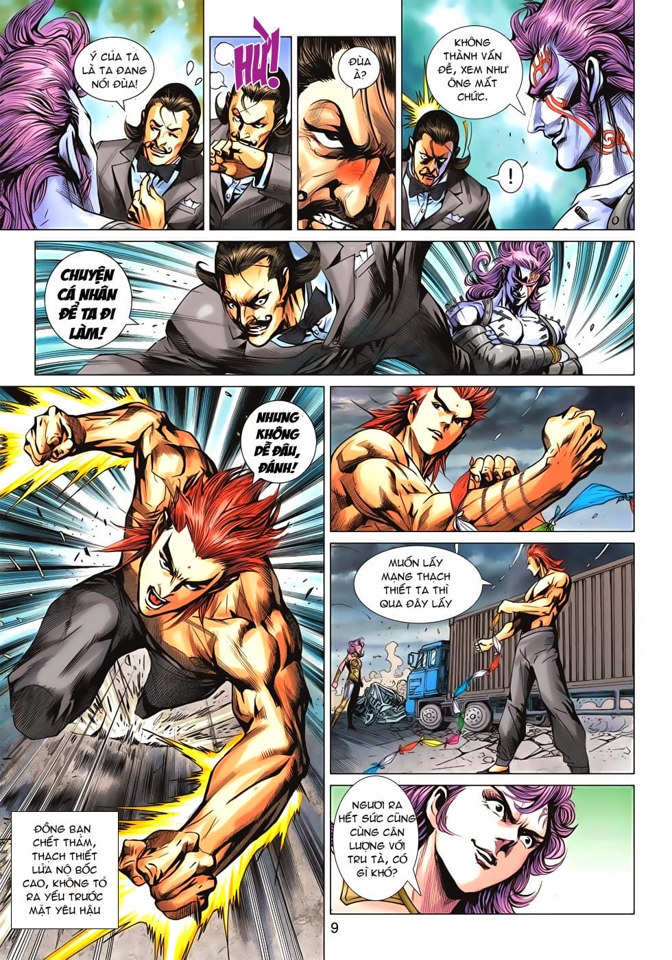 Truyện Tranh Tân Tác Long Hổ Môn trang 4