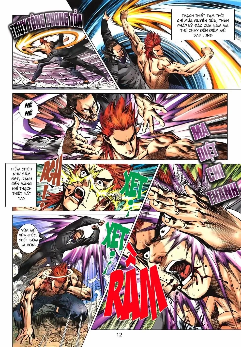 Truyện Tranh Tân Tác Long Hổ Môn trang 4