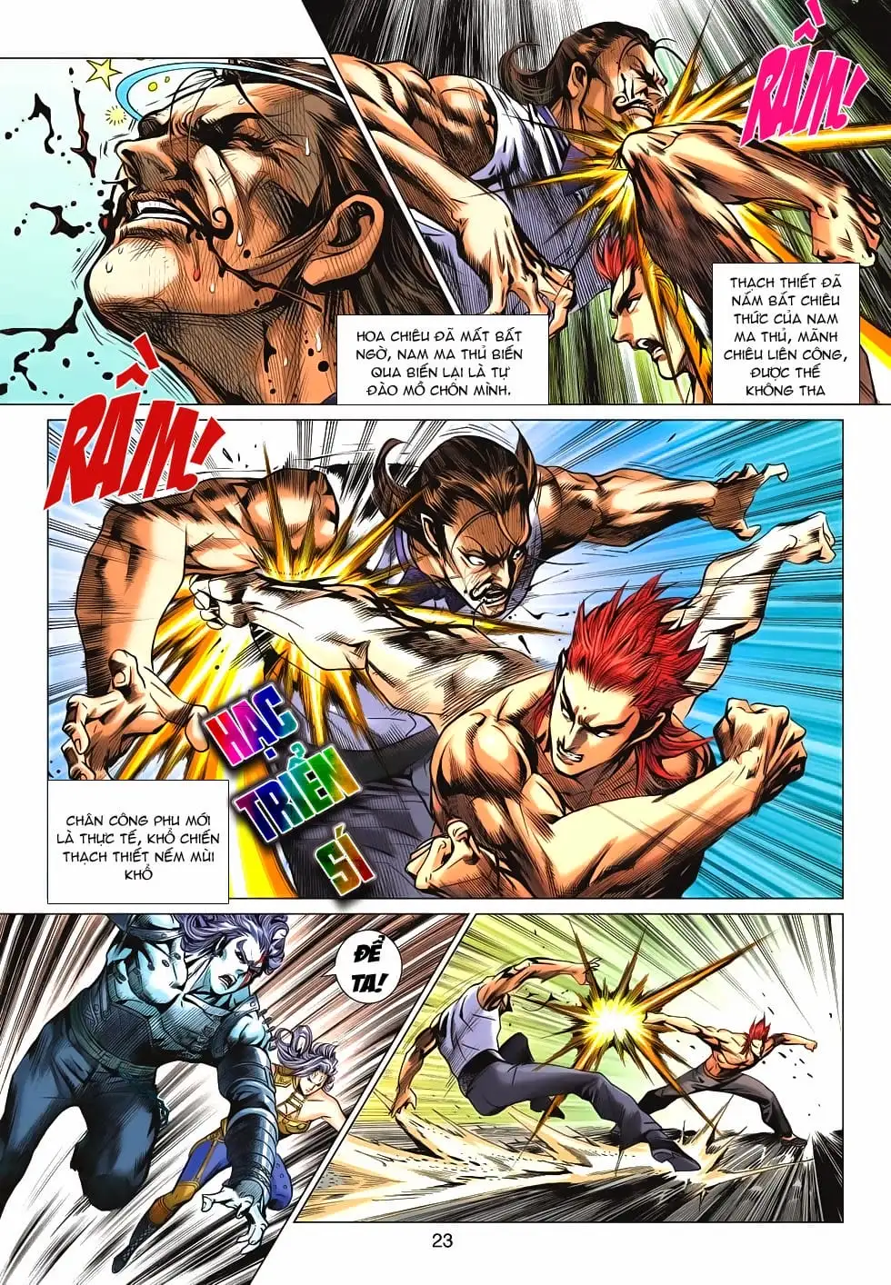 Truyện Tranh Tân Tác Long Hổ Môn trang 4