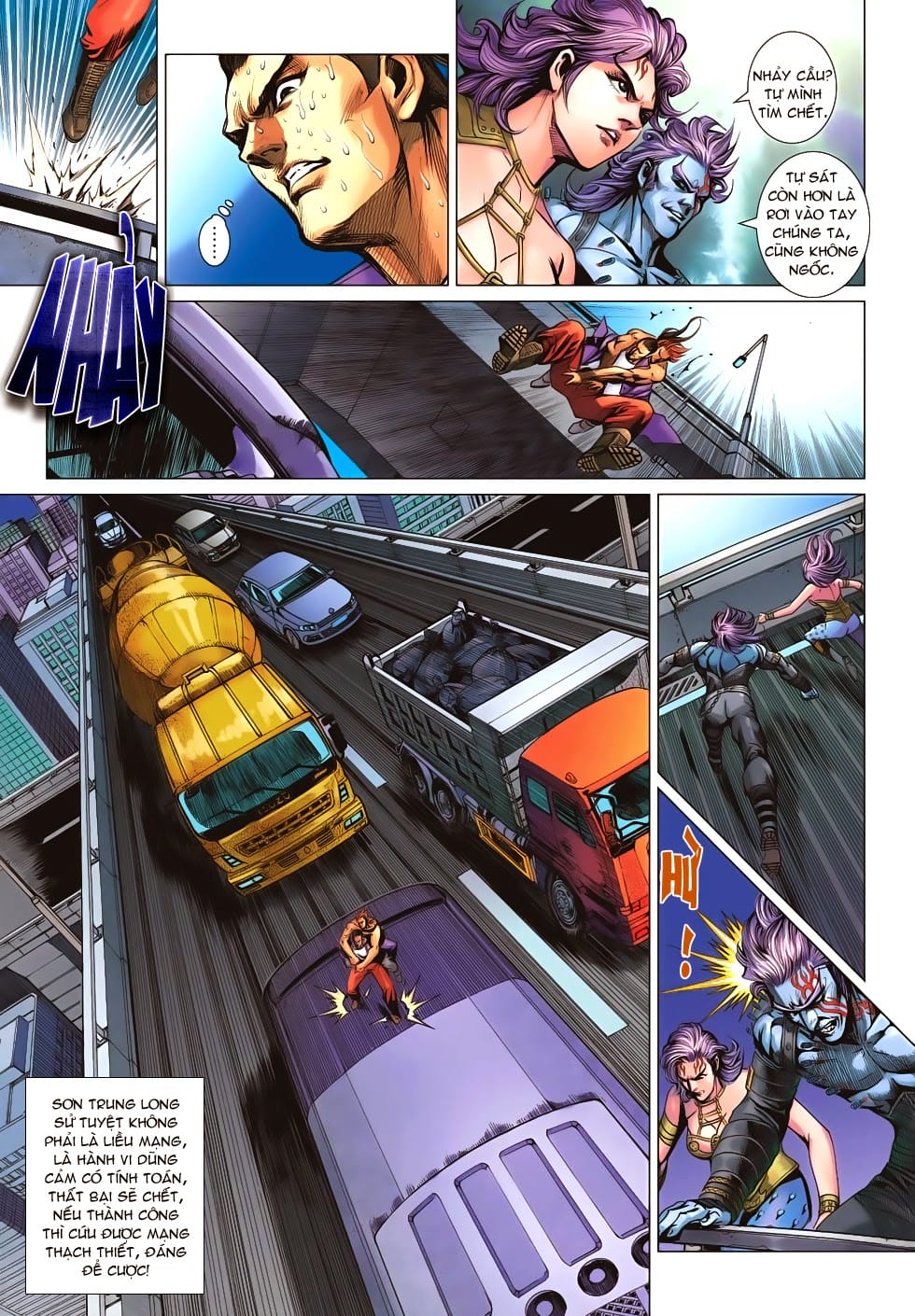 Truyện Tranh Tân Tác Long Hổ Môn trang 4