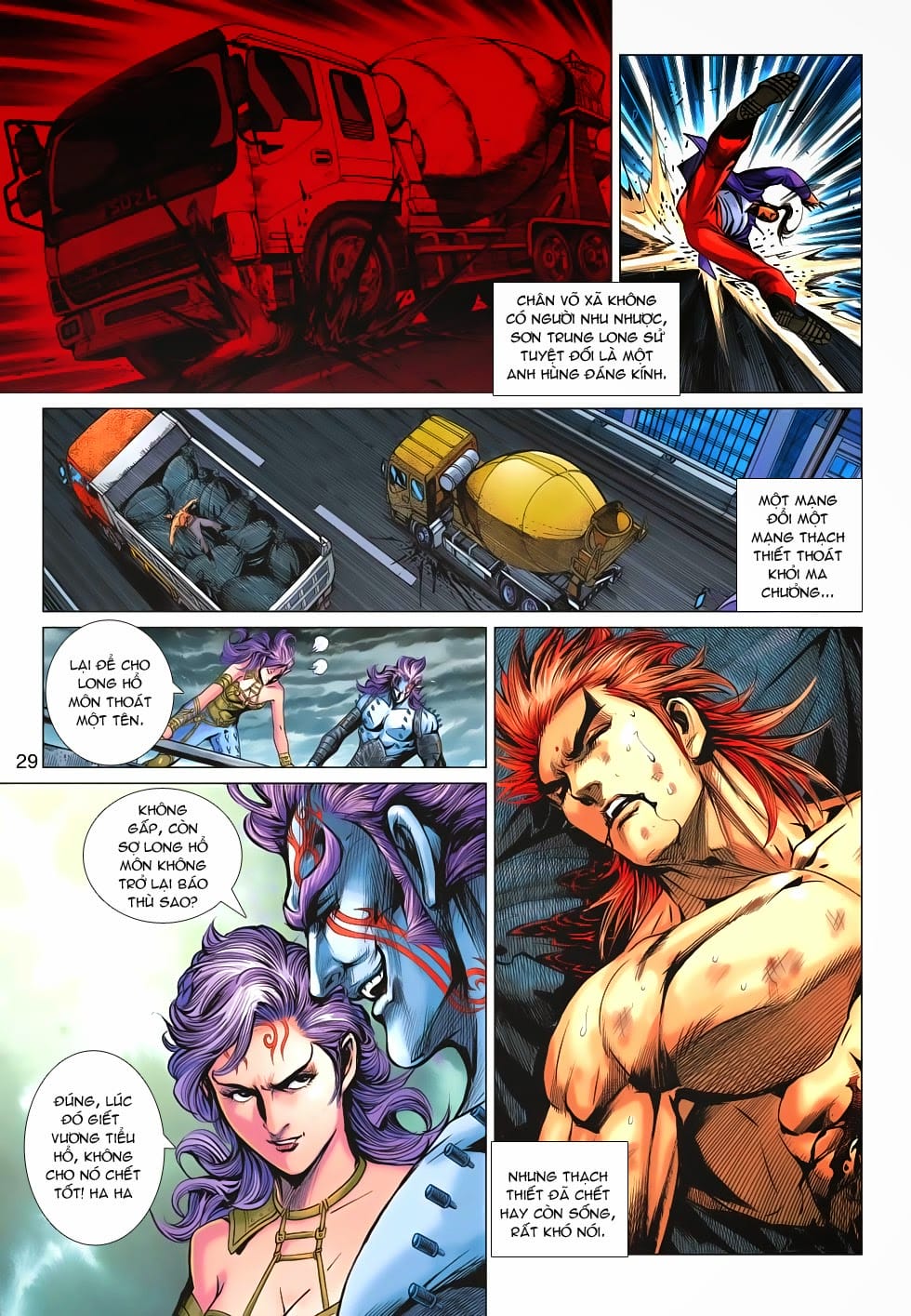 Truyện Tranh Tân Tác Long Hổ Môn trang 4