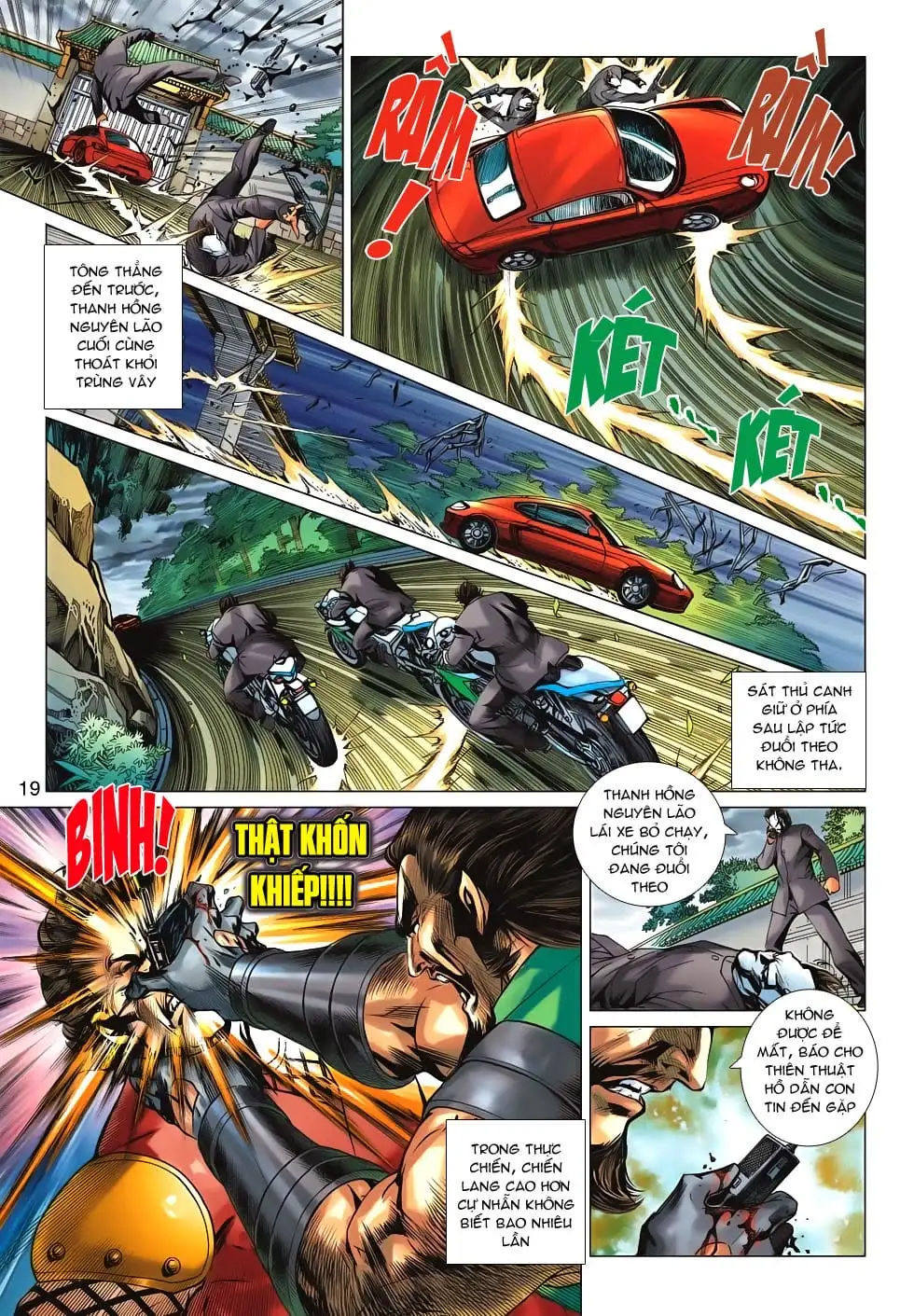 Truyện Tranh Tân Tác Long Hổ Môn trang 4