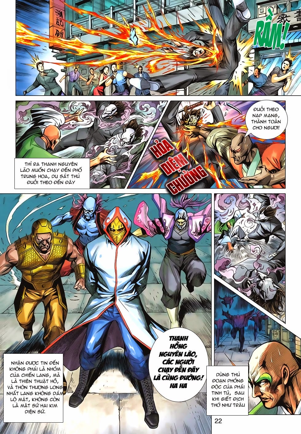 Truyện Tranh Tân Tác Long Hổ Môn trang 4