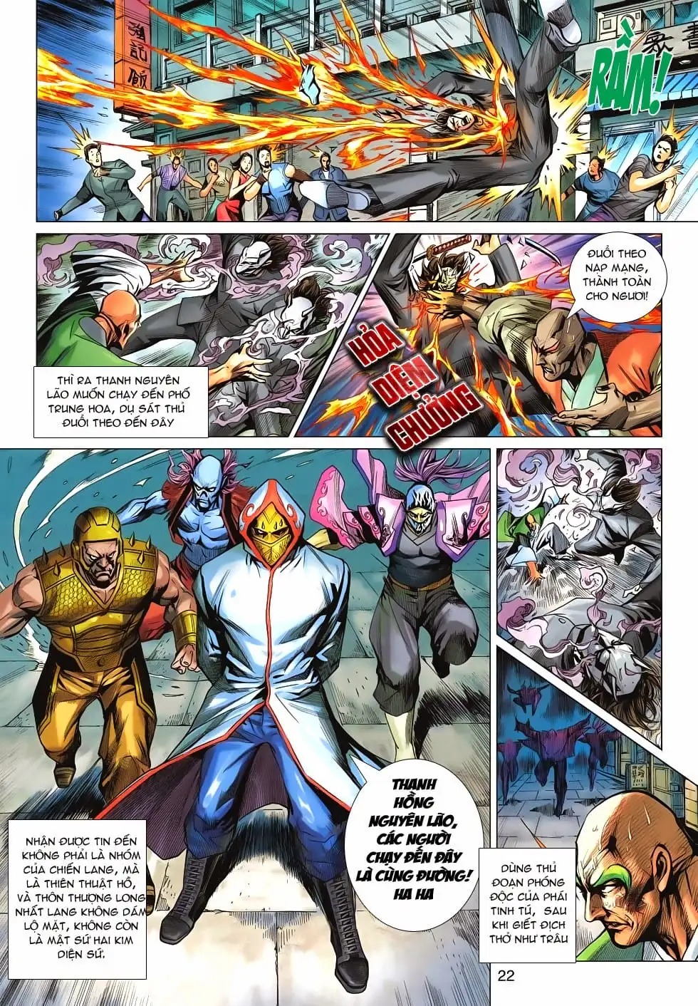 Truyện Tranh Tân Tác Long Hổ Môn trang 4