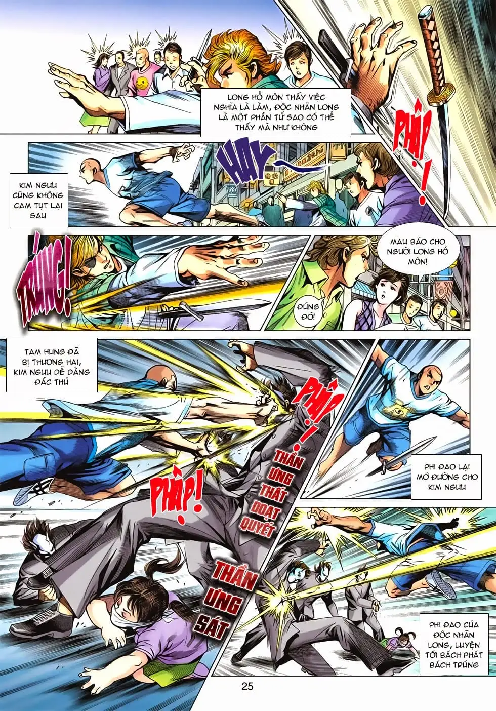 Truyện Tranh Tân Tác Long Hổ Môn trang 4