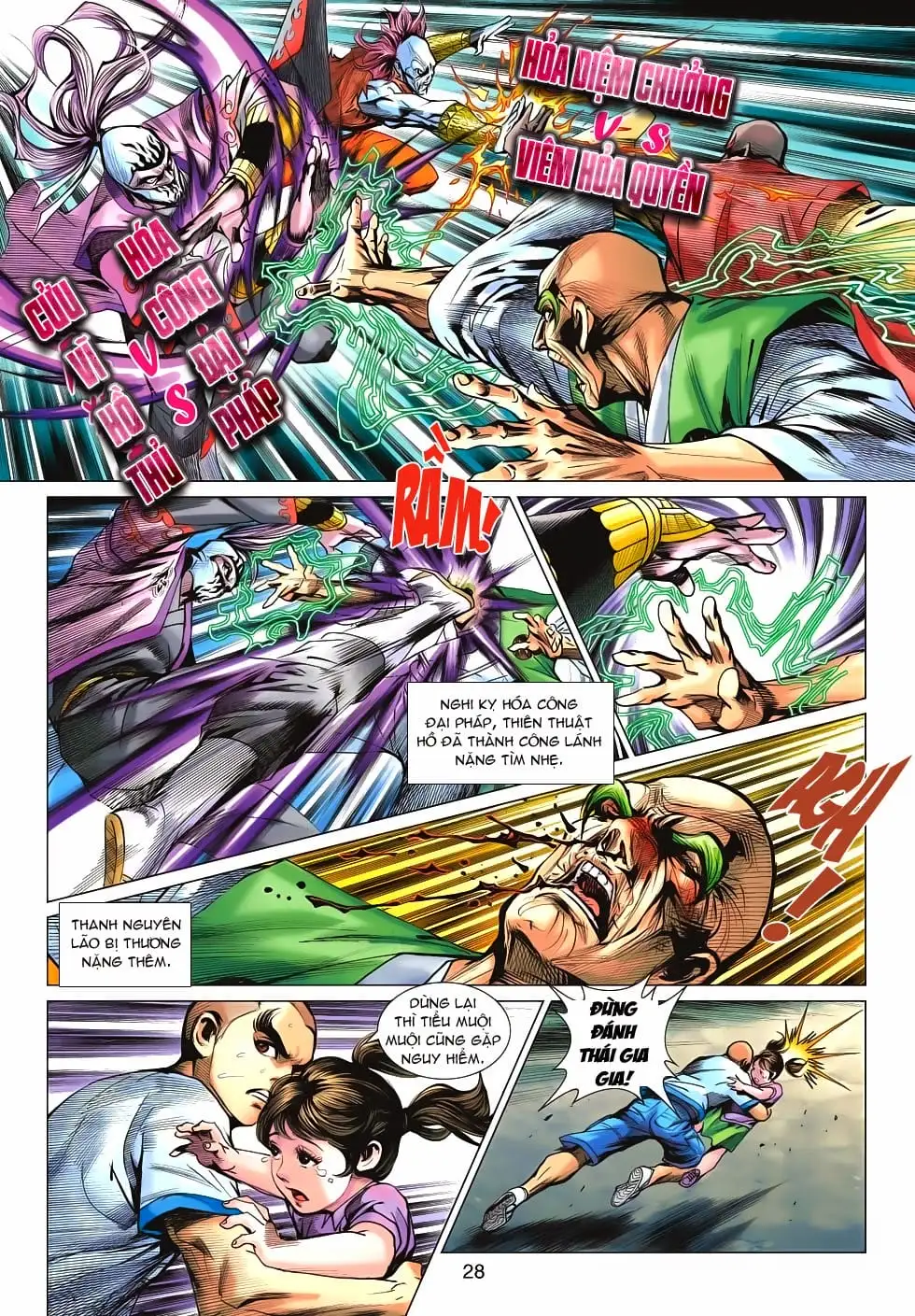 Truyện Tranh Tân Tác Long Hổ Môn trang 4