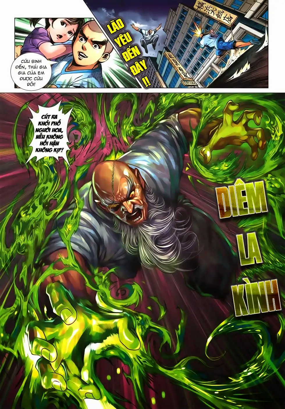 Truyện Tranh Tân Tác Long Hổ Môn trang 4