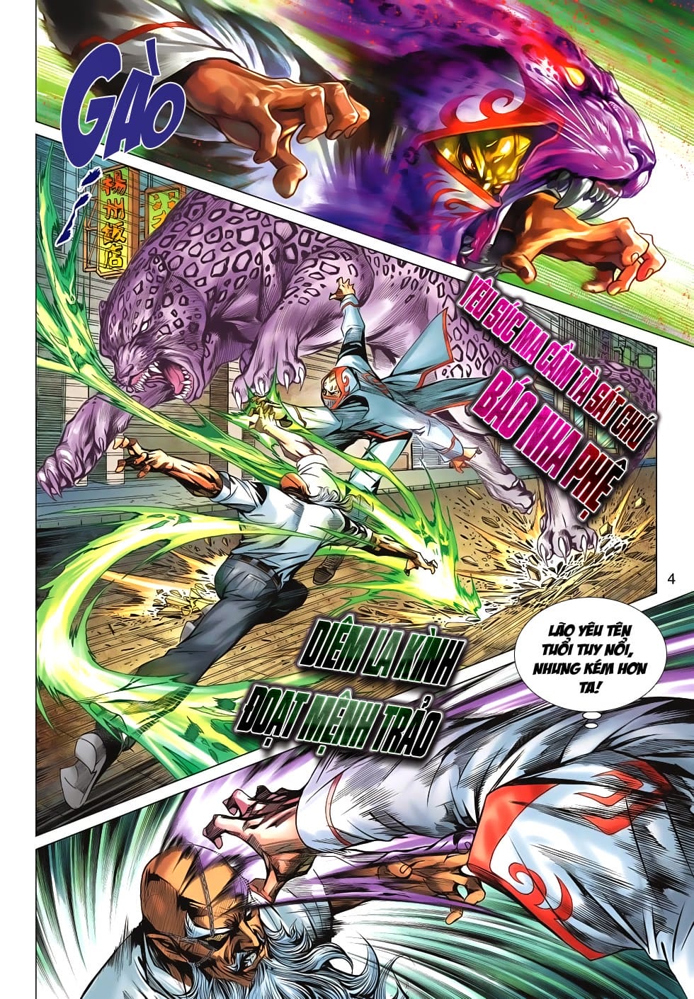 Truyện Tranh Tân Tác Long Hổ Môn trang 4