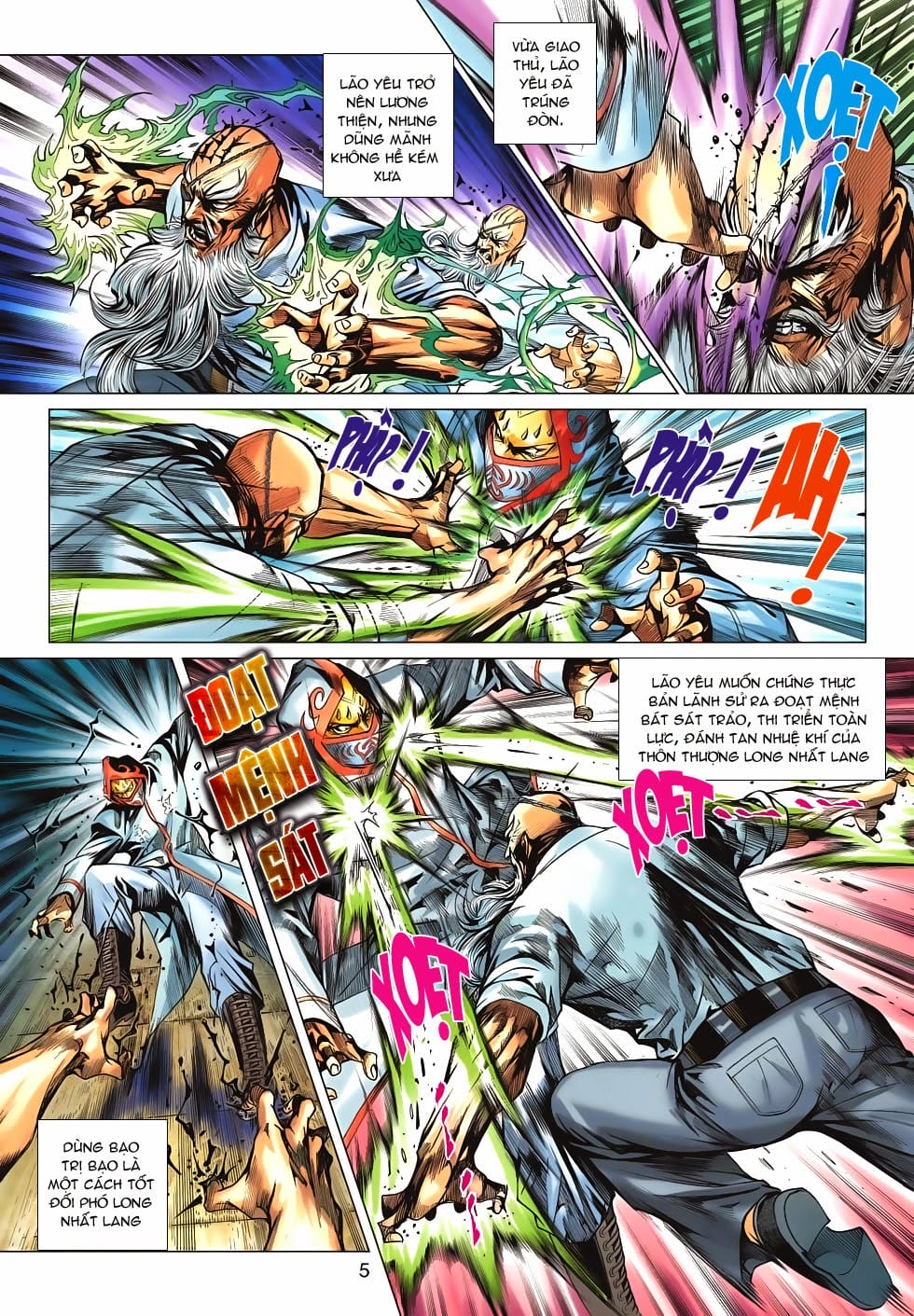 Truyện Tranh Tân Tác Long Hổ Môn trang 4