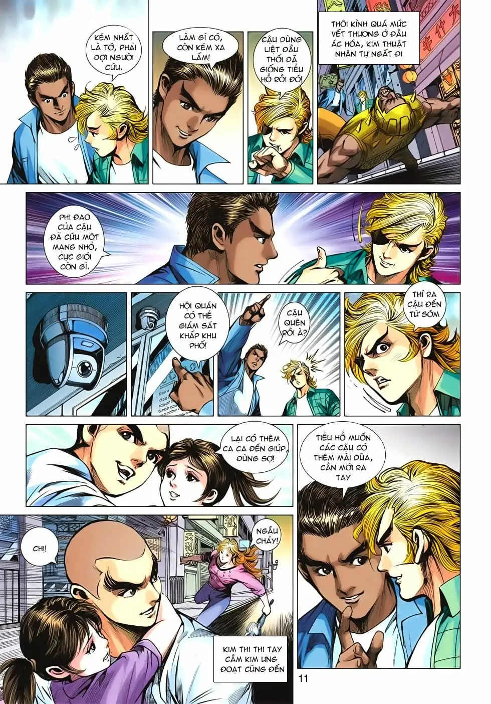 Truyện Tranh Tân Tác Long Hổ Môn trang 4