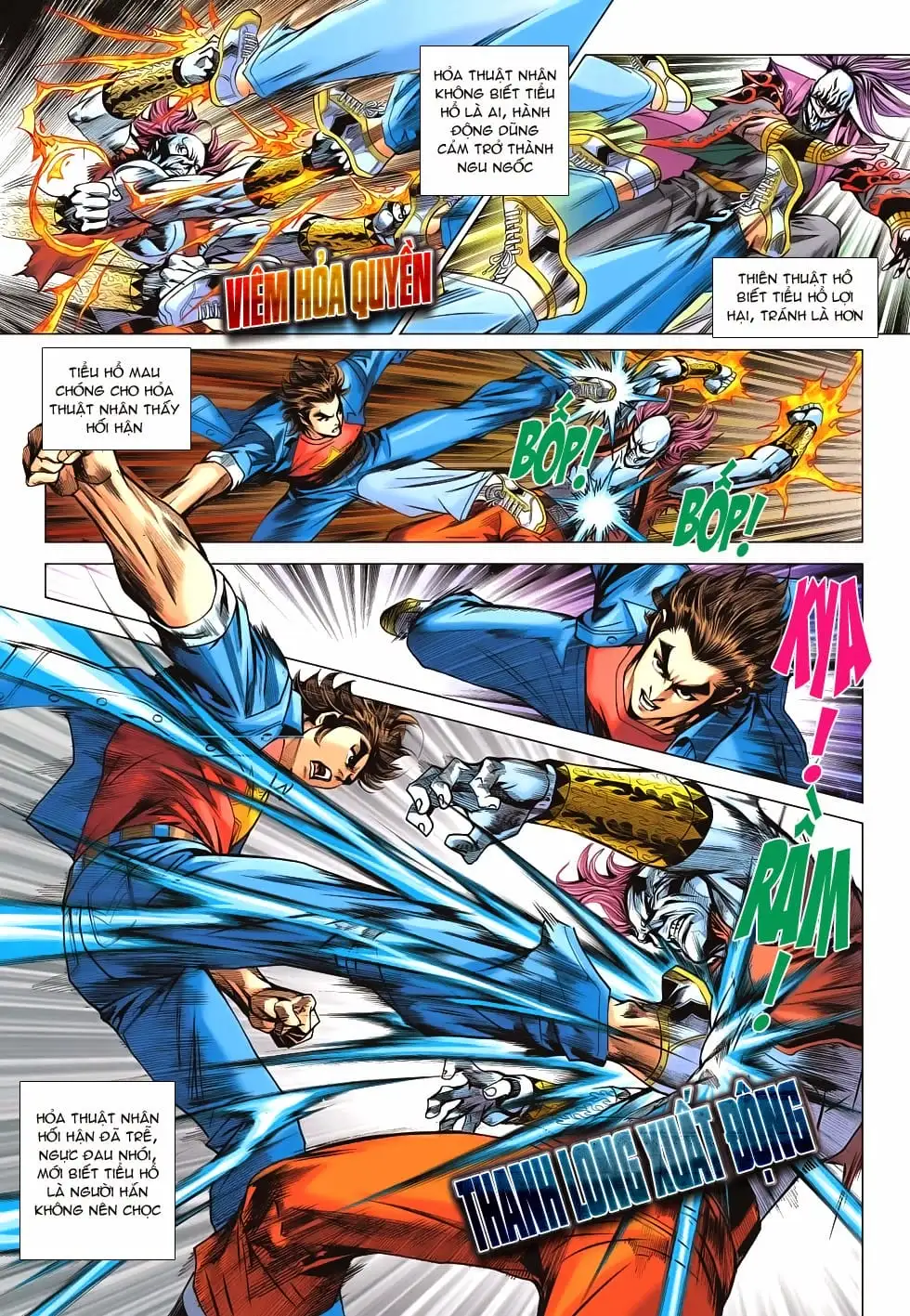 Truyện Tranh Tân Tác Long Hổ Môn trang 4