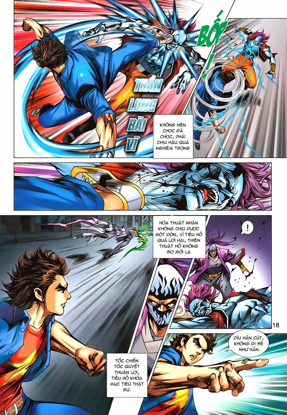 Truyện Tranh Tân Tác Long Hổ Môn trang 4