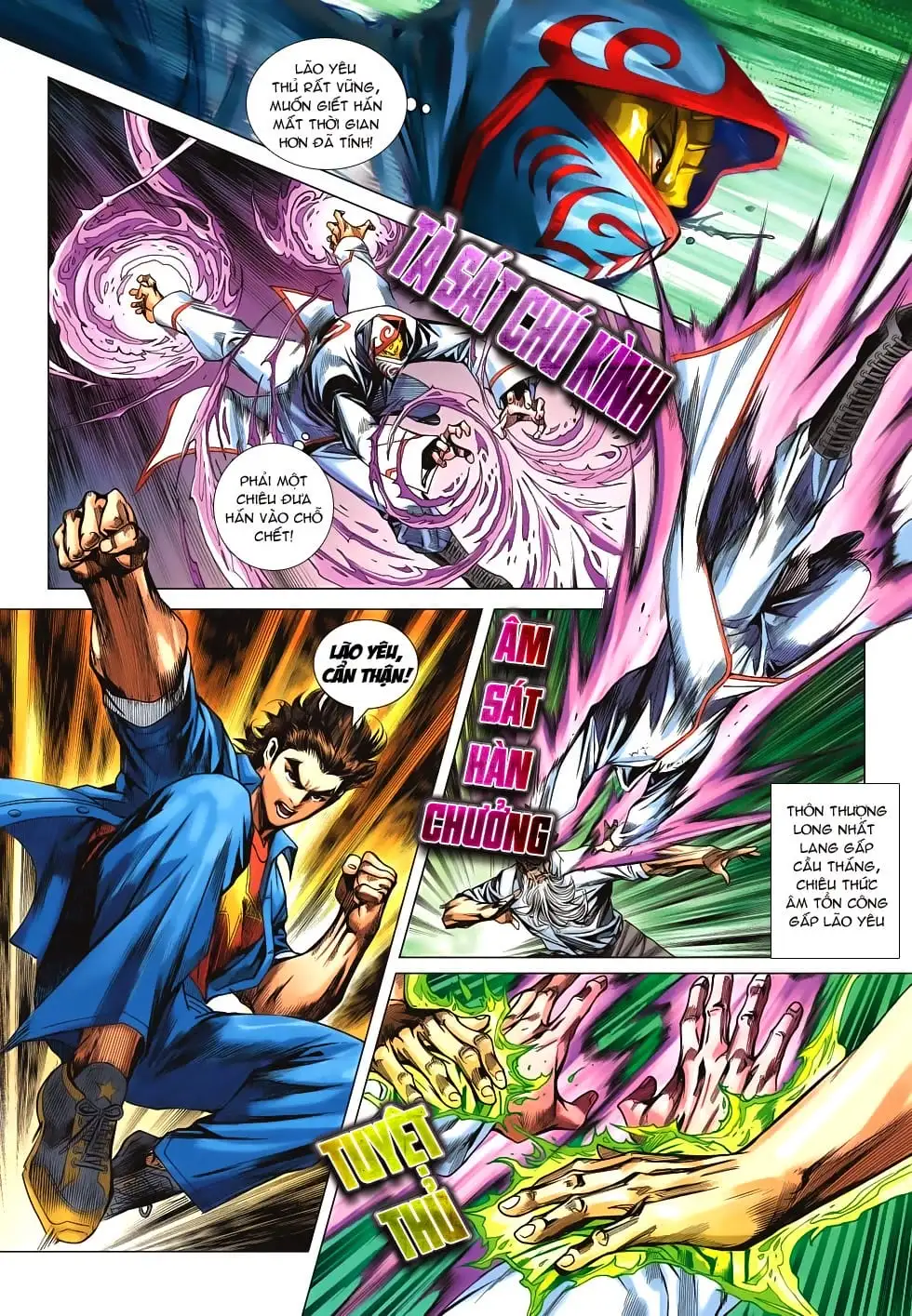Truyện Tranh Tân Tác Long Hổ Môn trang 4