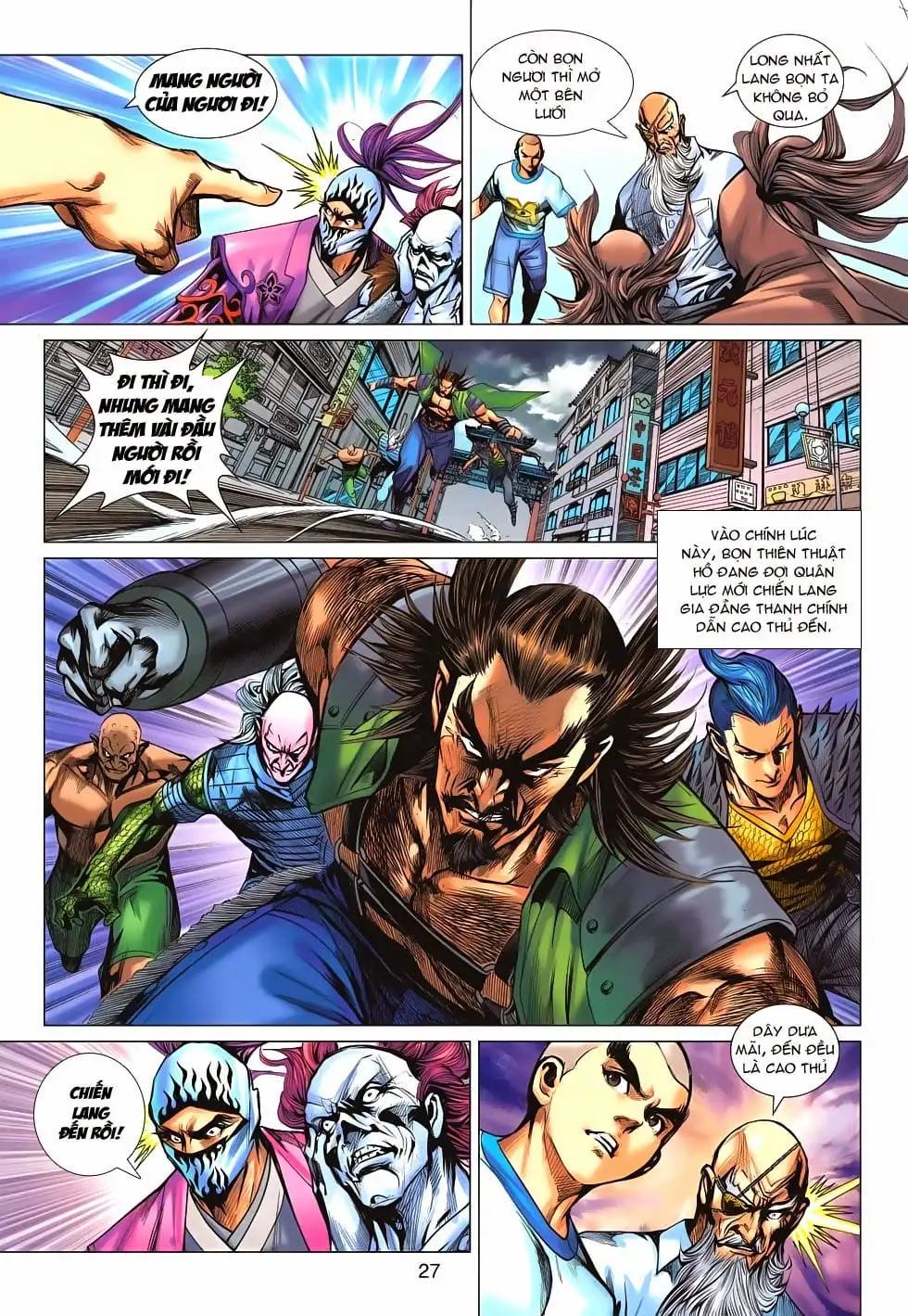 Truyện Tranh Tân Tác Long Hổ Môn trang 4