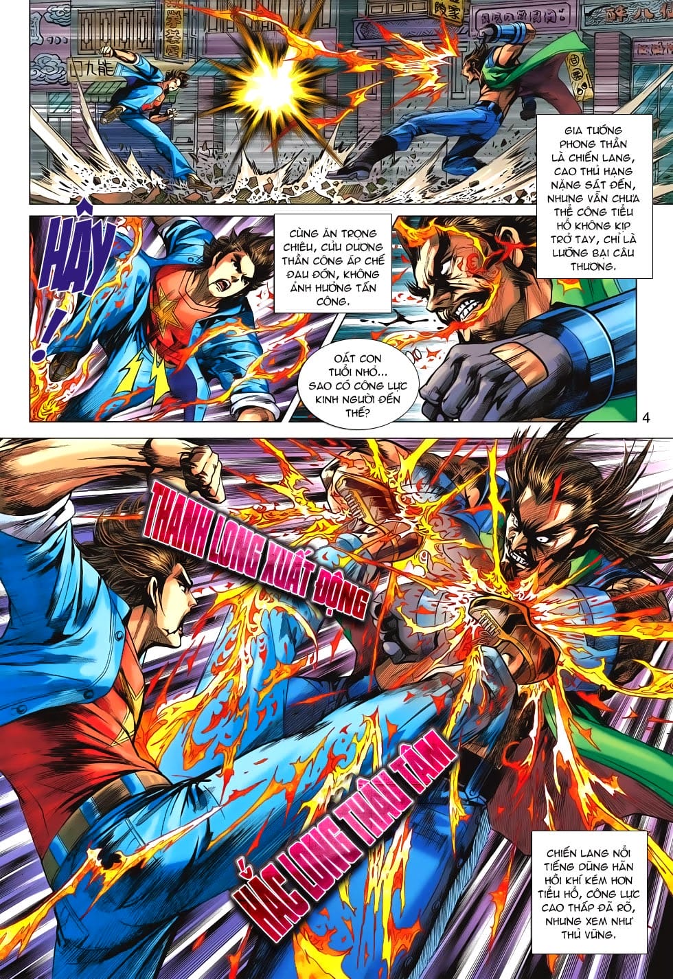 Truyện Tranh Tân Tác Long Hổ Môn trang 4