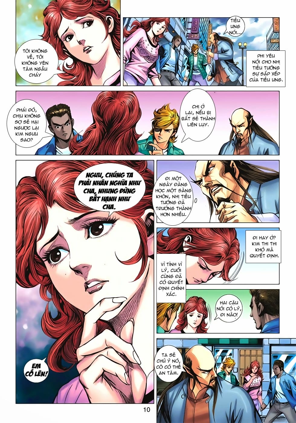 Truyện Tranh Tân Tác Long Hổ Môn trang 4