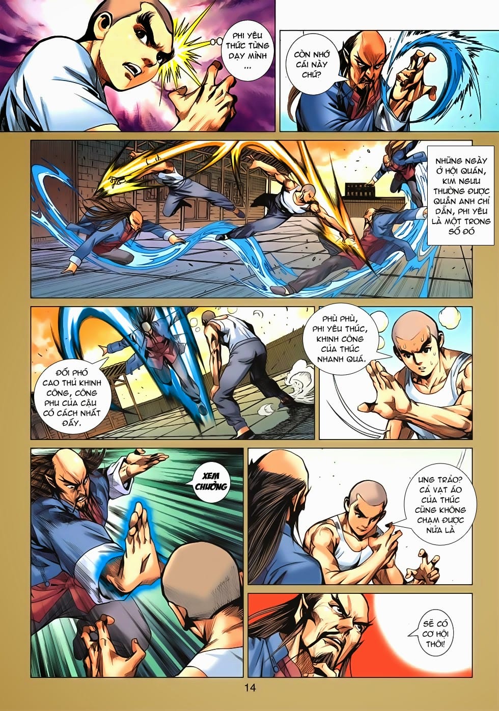 Truyện Tranh Tân Tác Long Hổ Môn trang 4