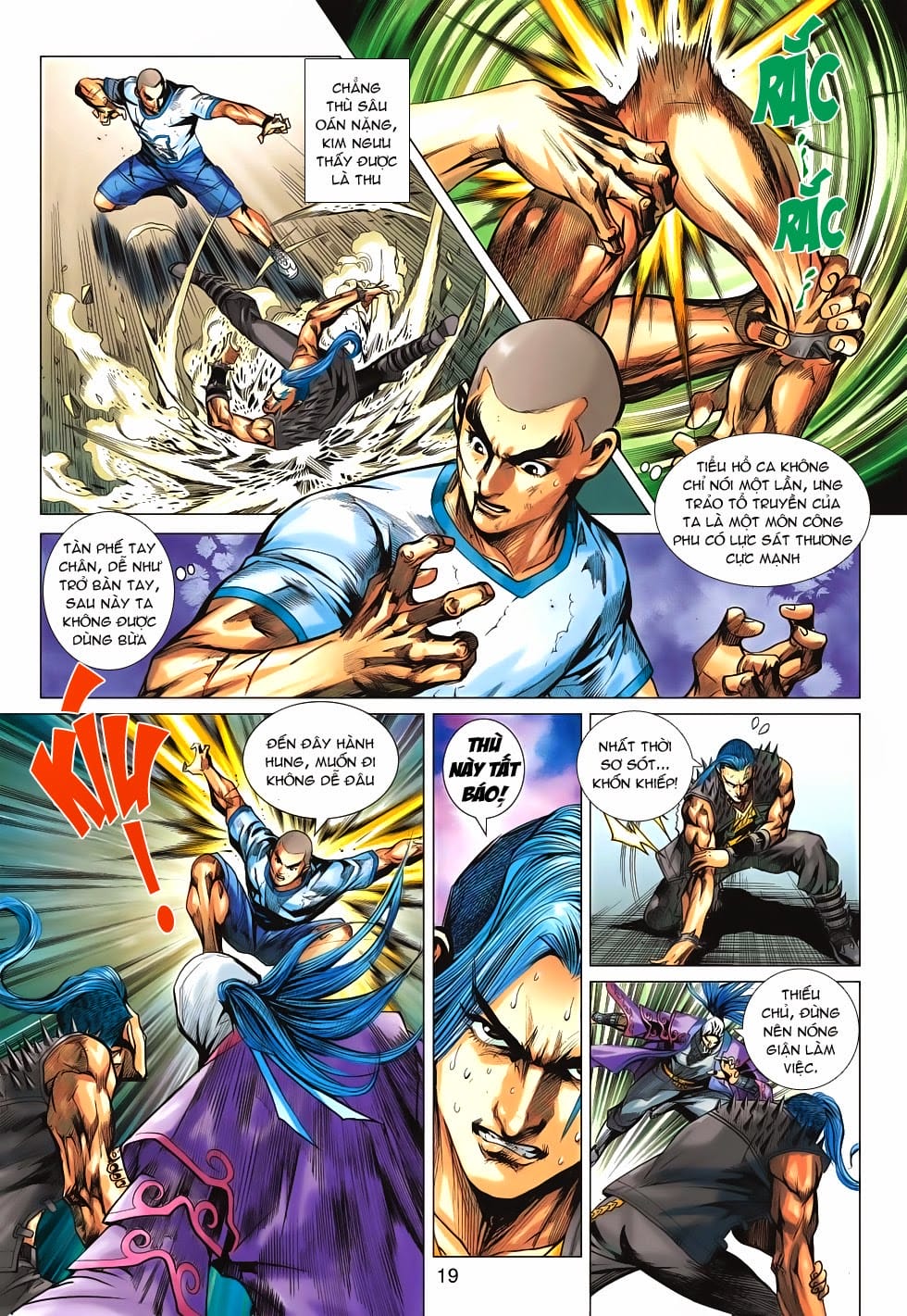 Truyện Tranh Tân Tác Long Hổ Môn trang 4