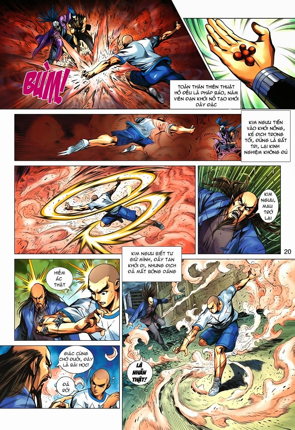 Truyện Tranh Tân Tác Long Hổ Môn trang 4