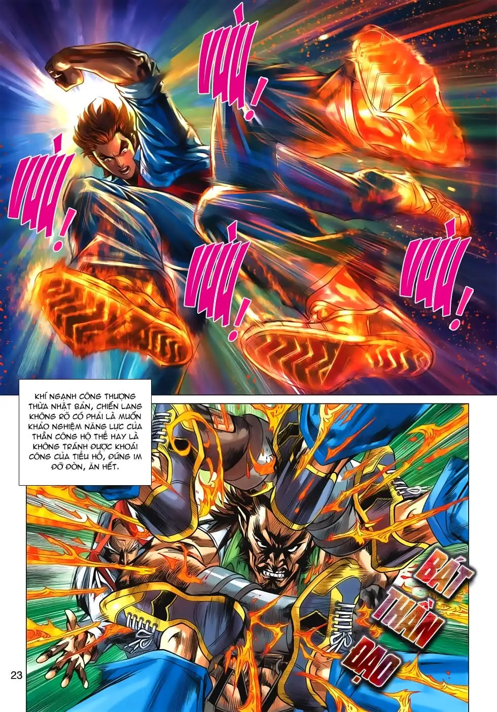 Truyện Tranh Tân Tác Long Hổ Môn trang 4