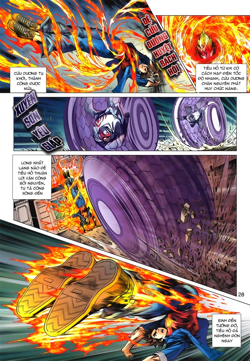 Truyện Tranh Tân Tác Long Hổ Môn trang 4