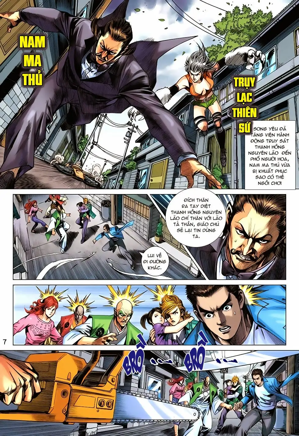 Truyện Tranh Tân Tác Long Hổ Môn trang 4