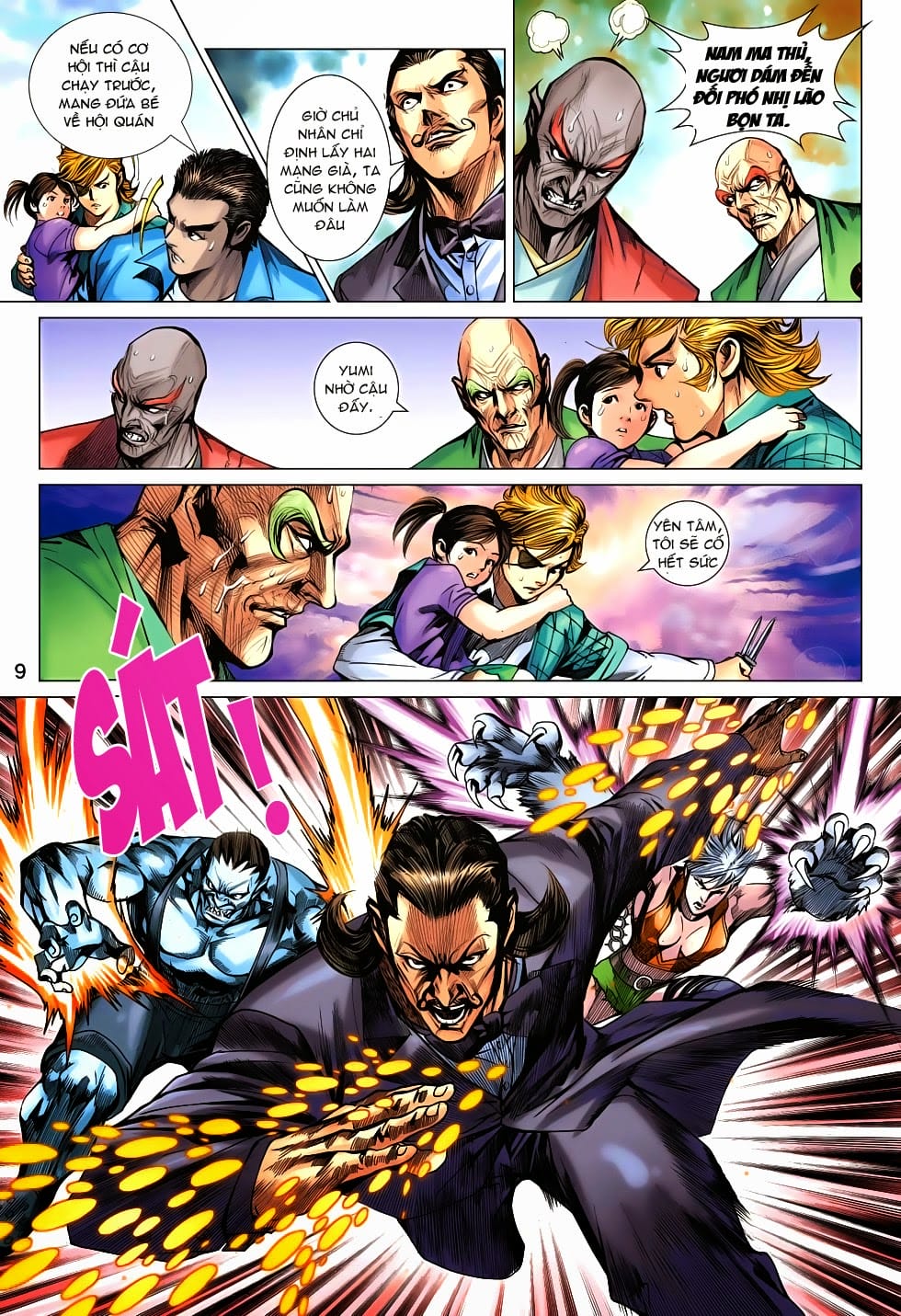 Truyện Tranh Tân Tác Long Hổ Môn trang 4