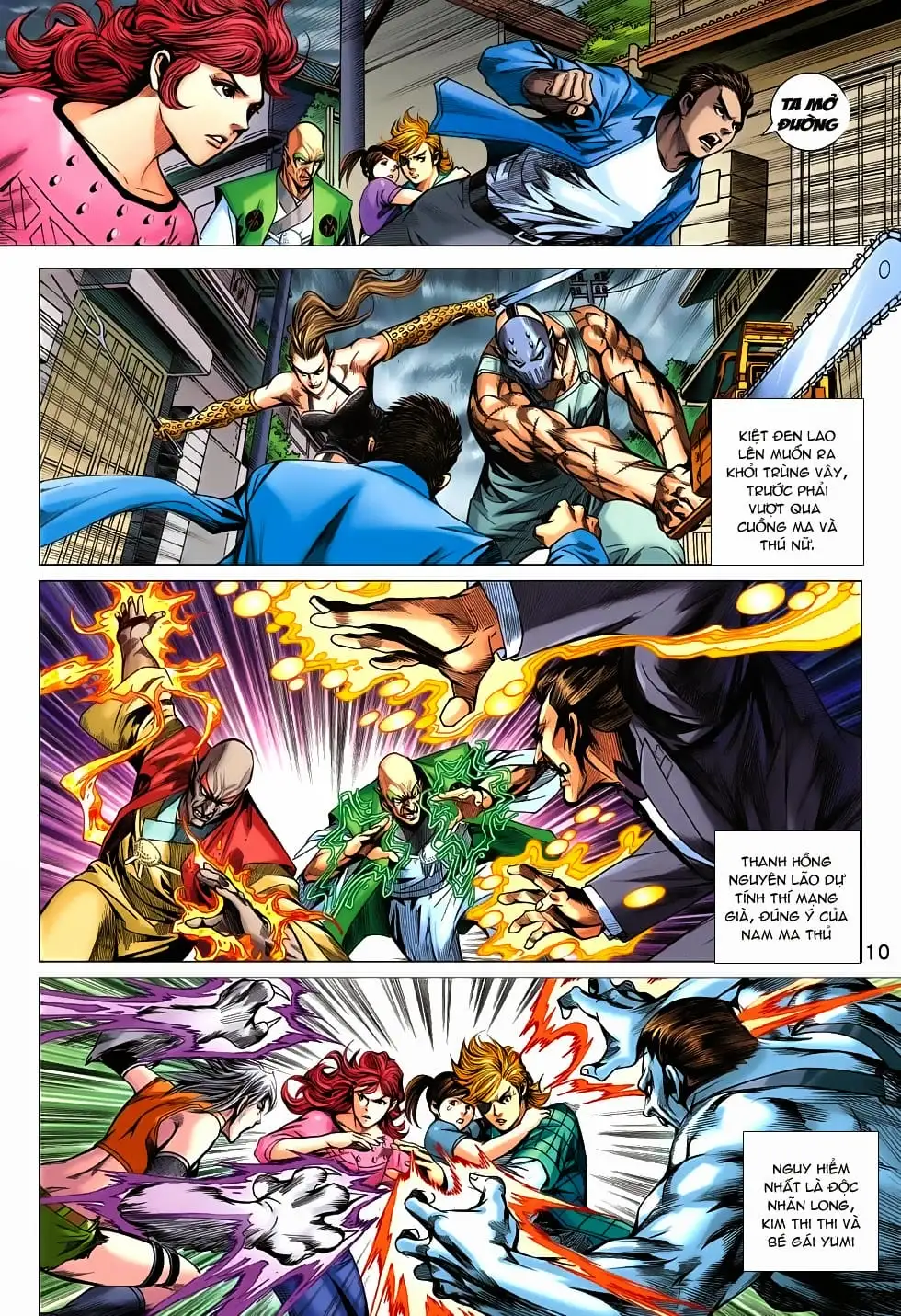 Truyện Tranh Tân Tác Long Hổ Môn trang 4