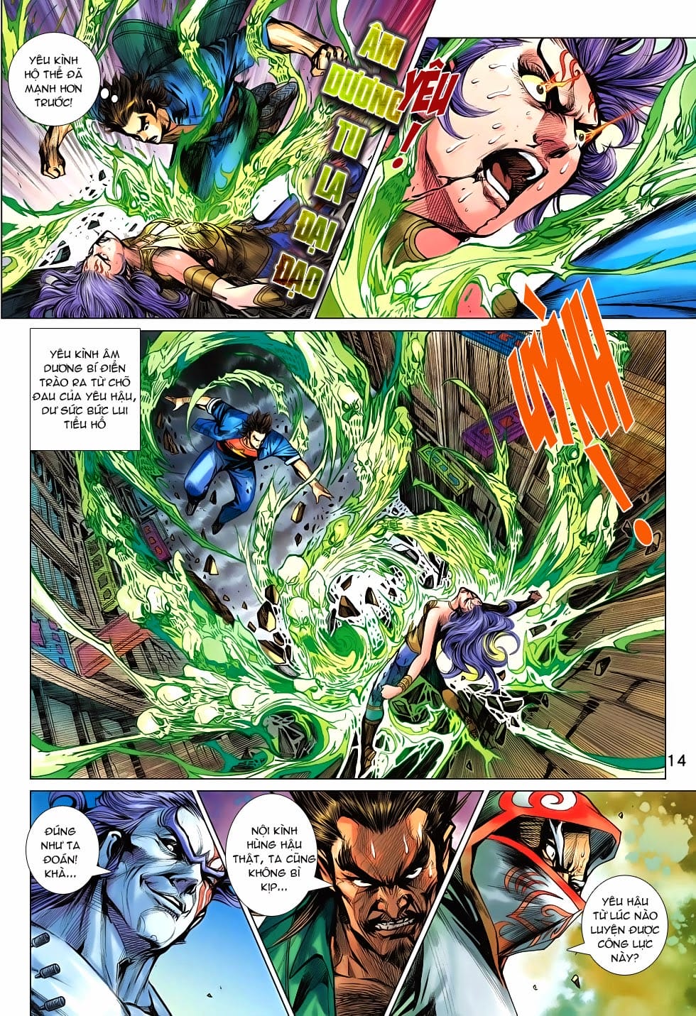 Truyện Tranh Tân Tác Long Hổ Môn trang 4