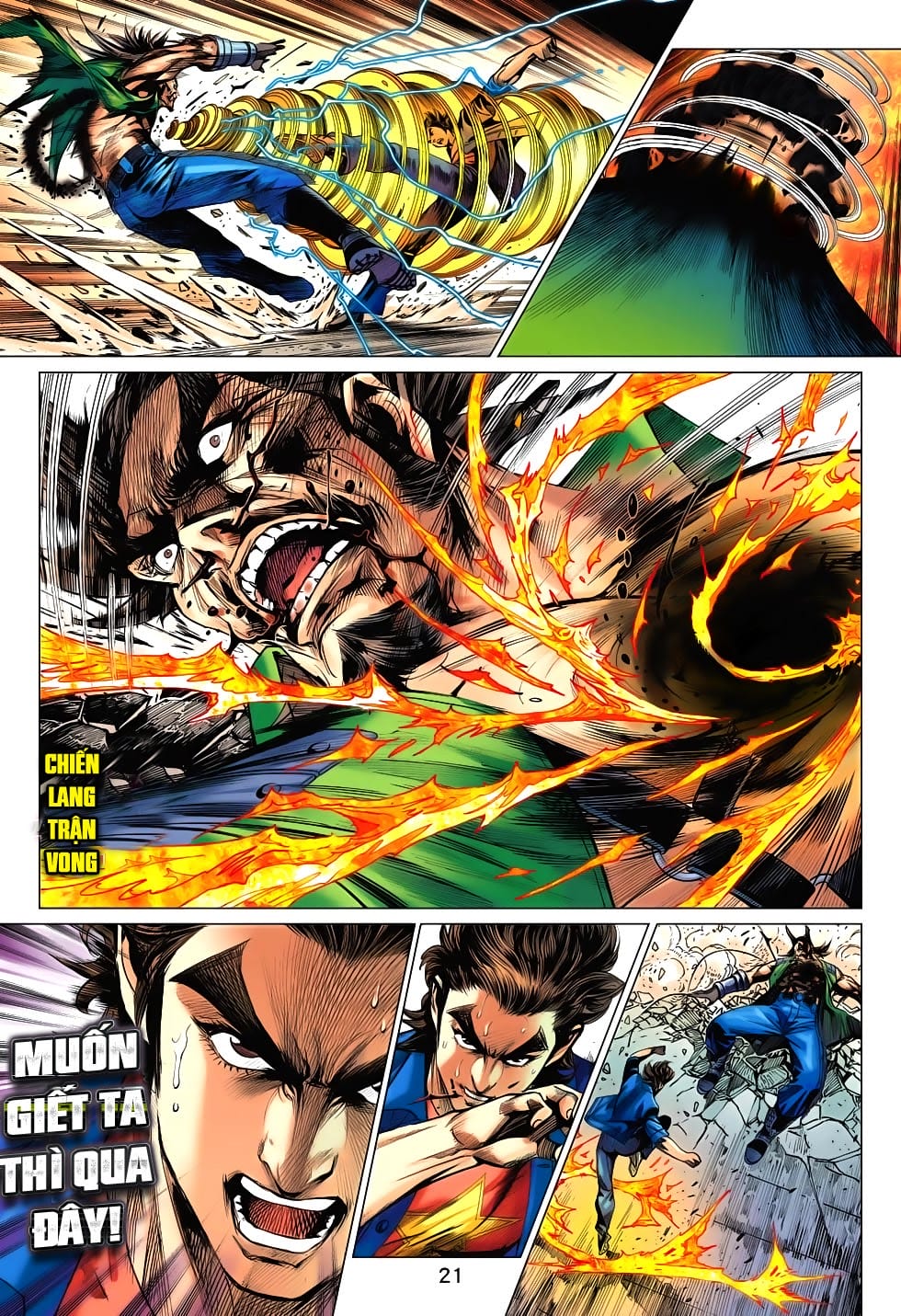 Truyện Tranh Tân Tác Long Hổ Môn trang 4