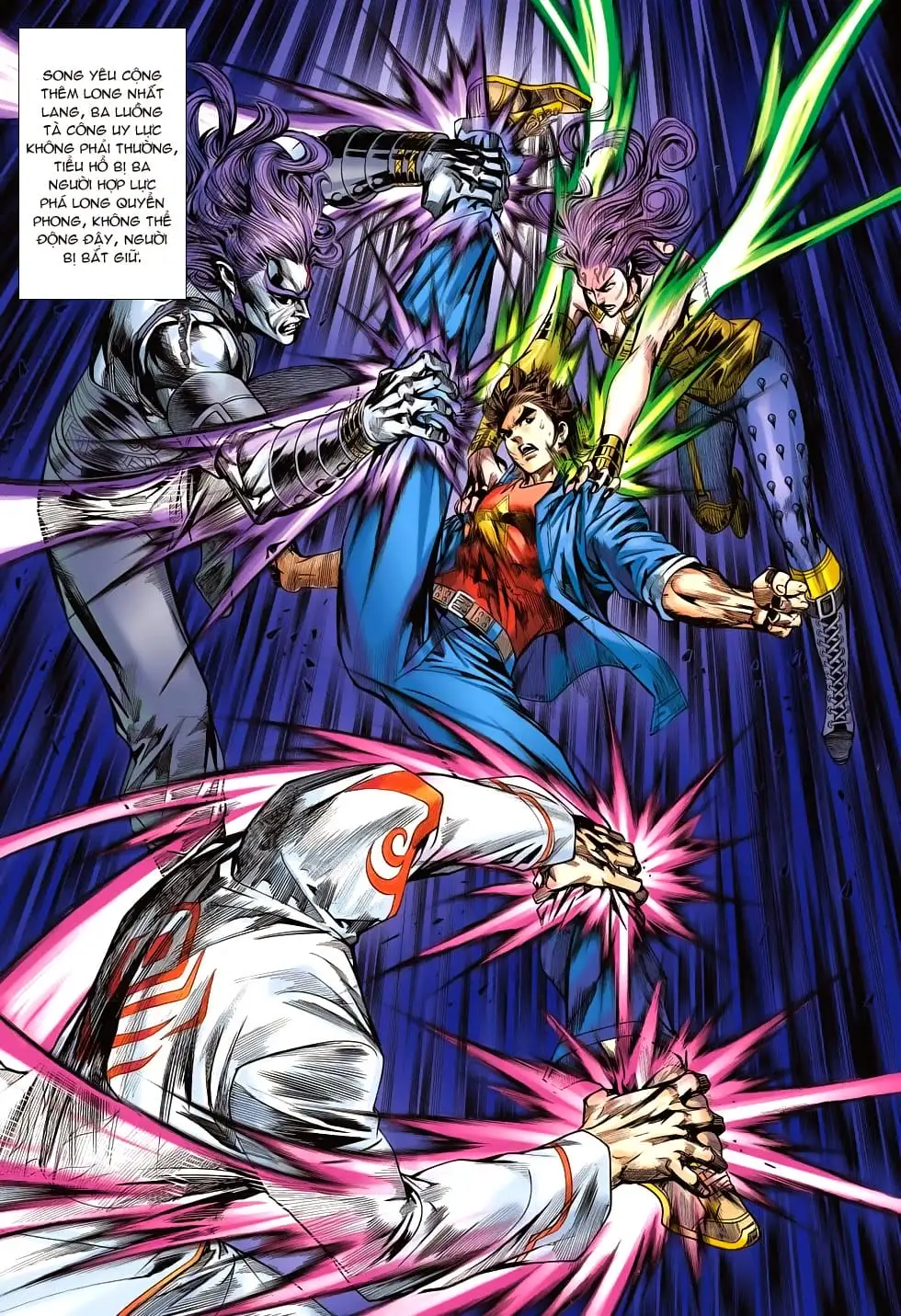 Truyện Tranh Tân Tác Long Hổ Môn trang 4