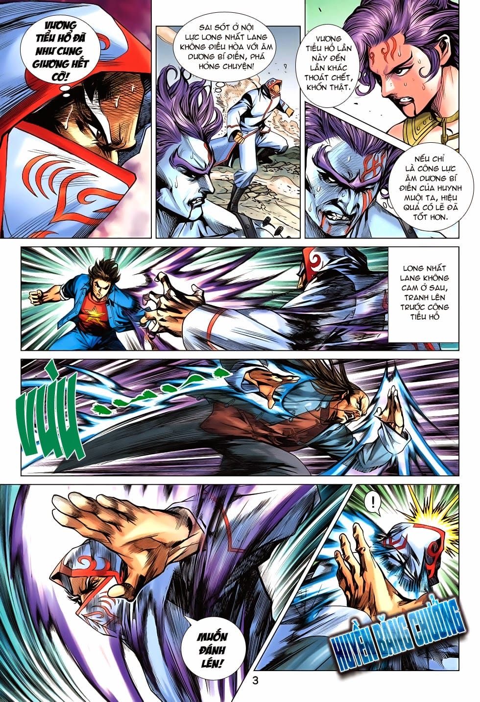 Truyện Tranh Tân Tác Long Hổ Môn trang 4