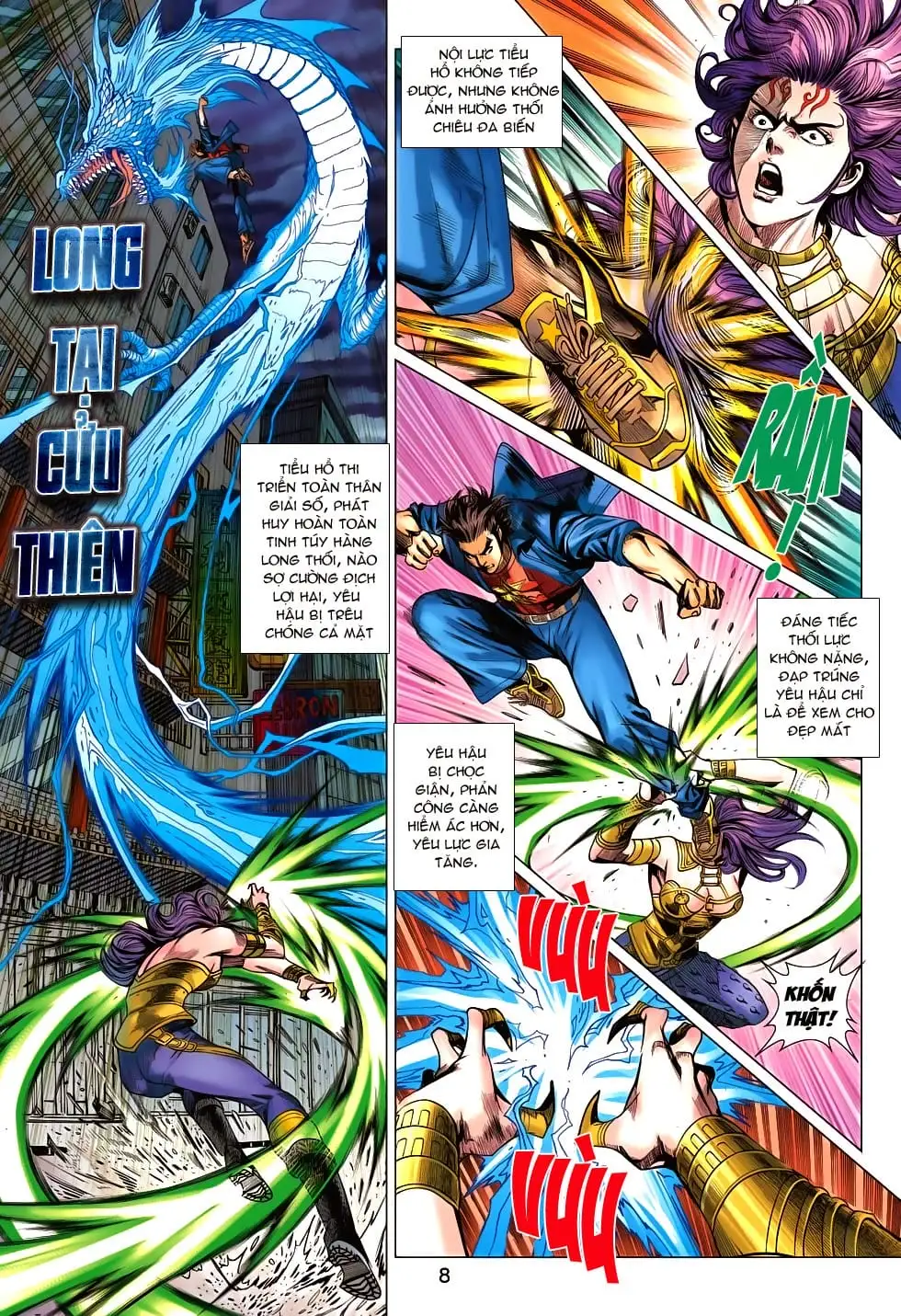 Truyện Tranh Tân Tác Long Hổ Môn trang 4