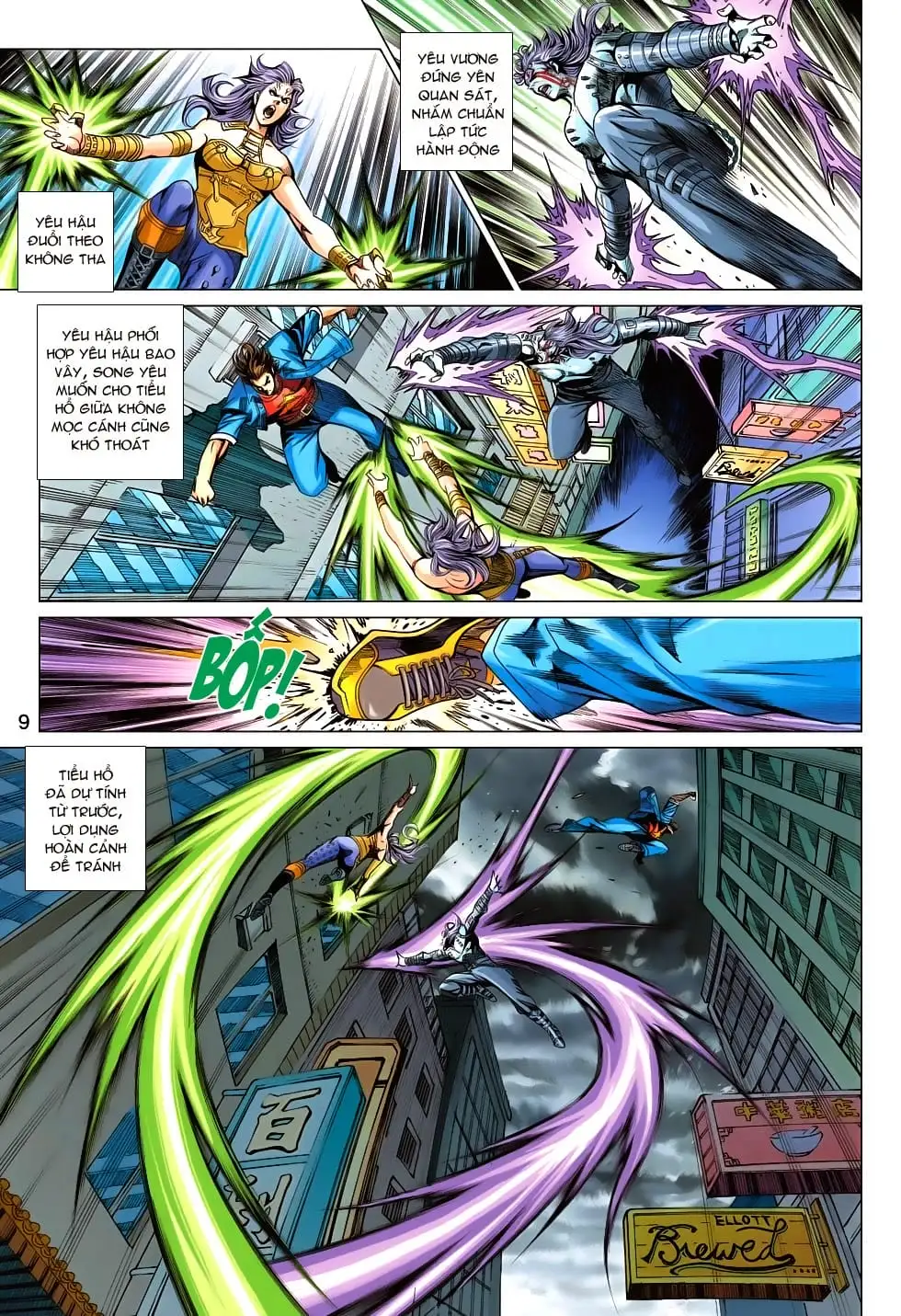 Truyện Tranh Tân Tác Long Hổ Môn trang 4