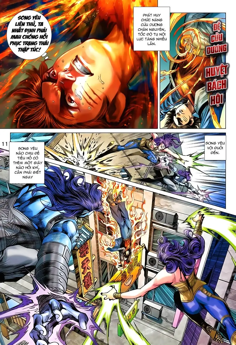 Truyện Tranh Tân Tác Long Hổ Môn trang 4