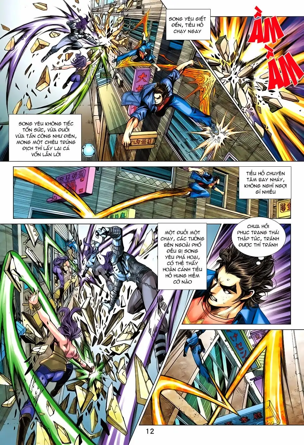 Truyện Tranh Tân Tác Long Hổ Môn trang 4